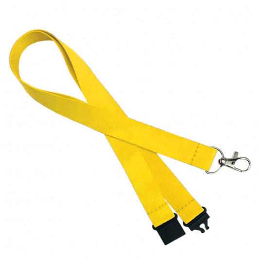 Yellow 48 Hour Service Lanyards